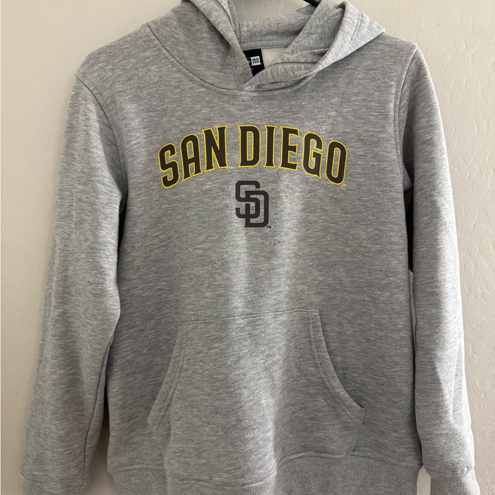 New Era Gray Sweater with San Diego Logo
